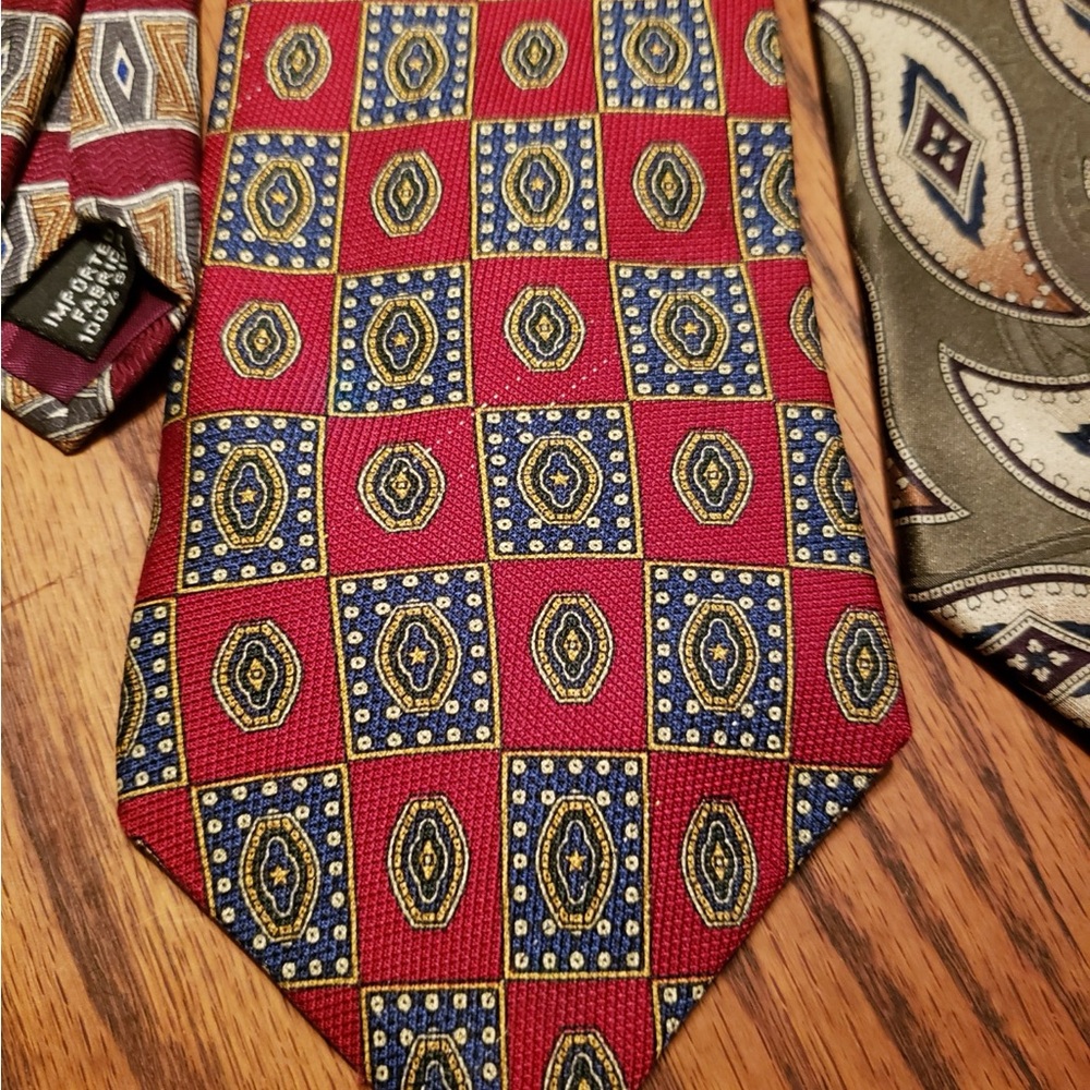 Joseph A. Bank, Daniel Fasson, Roundtree & York, Kenneth Cole 18-Tie Bundle 👔 - Picture 9 of 16